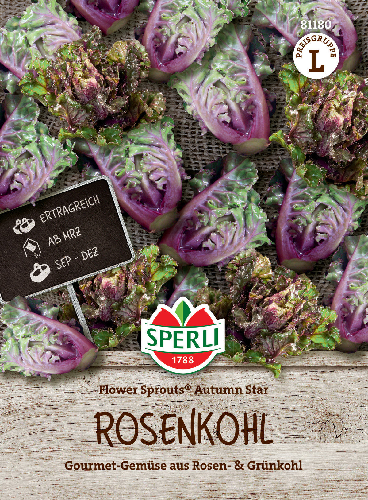 Rosenkohlsamen Flower Sprouts® Autumn Star, F1