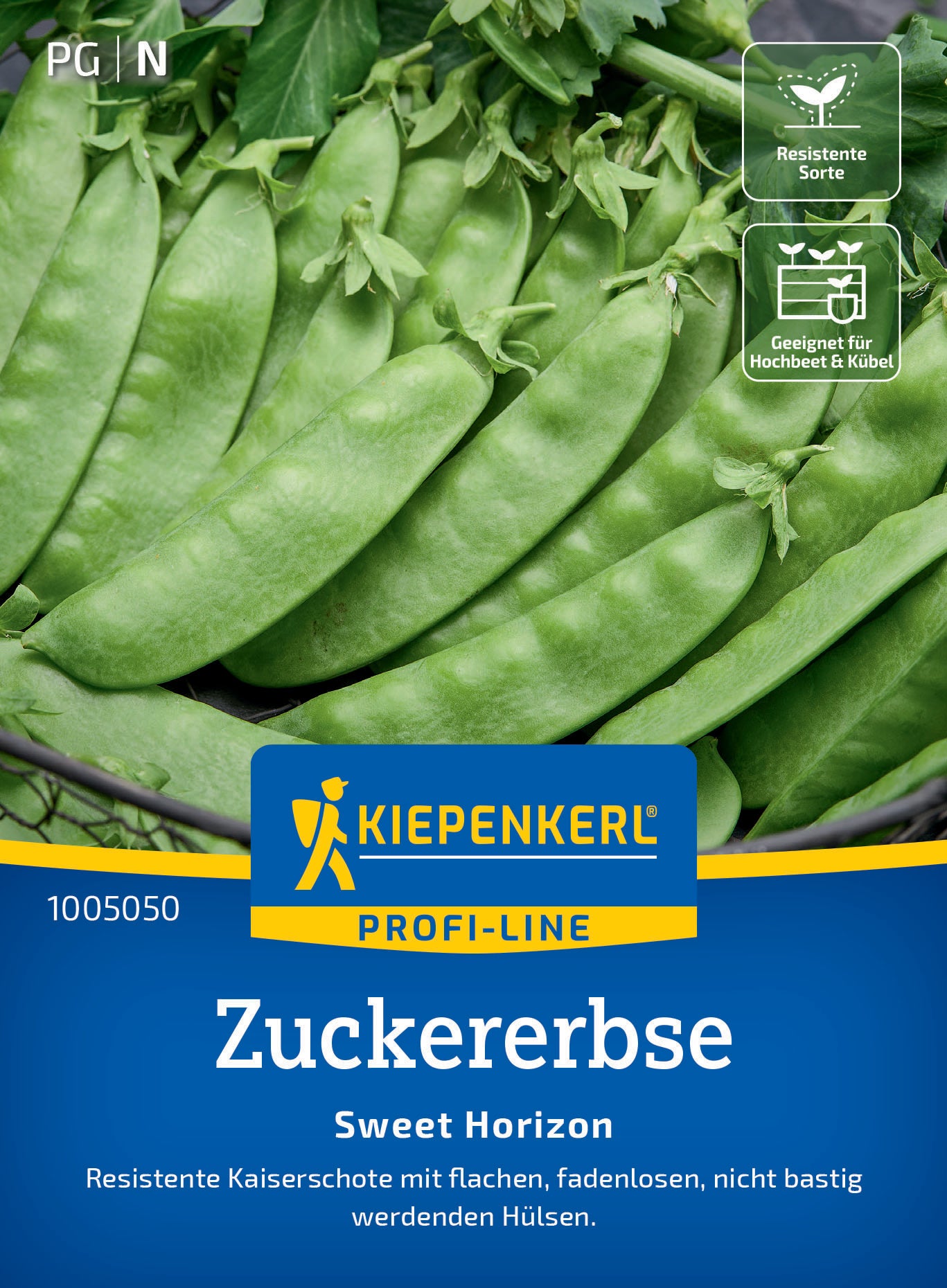 Zuckererbsensamen Sweet Horizon