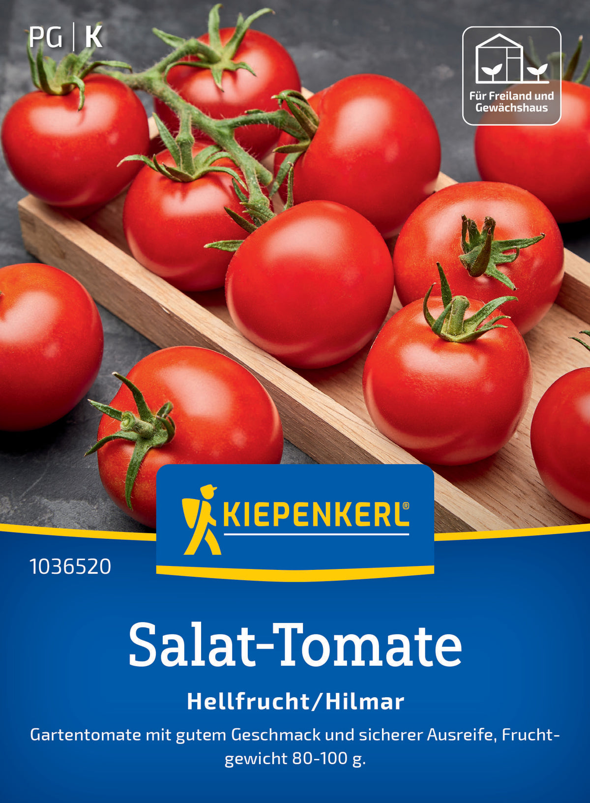 Salat-Tomatensamen Hellfrucht / Hilmar