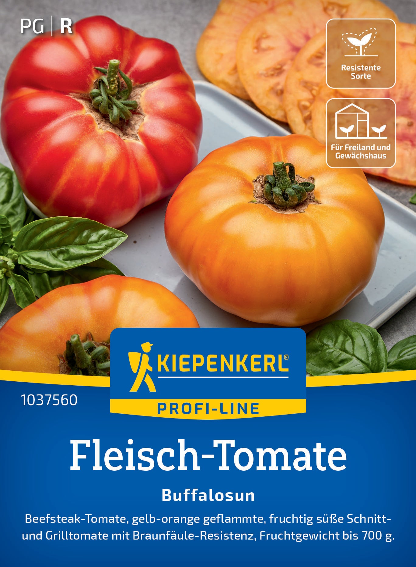 Fleisch-Tomatensamen Buffalosun, F1