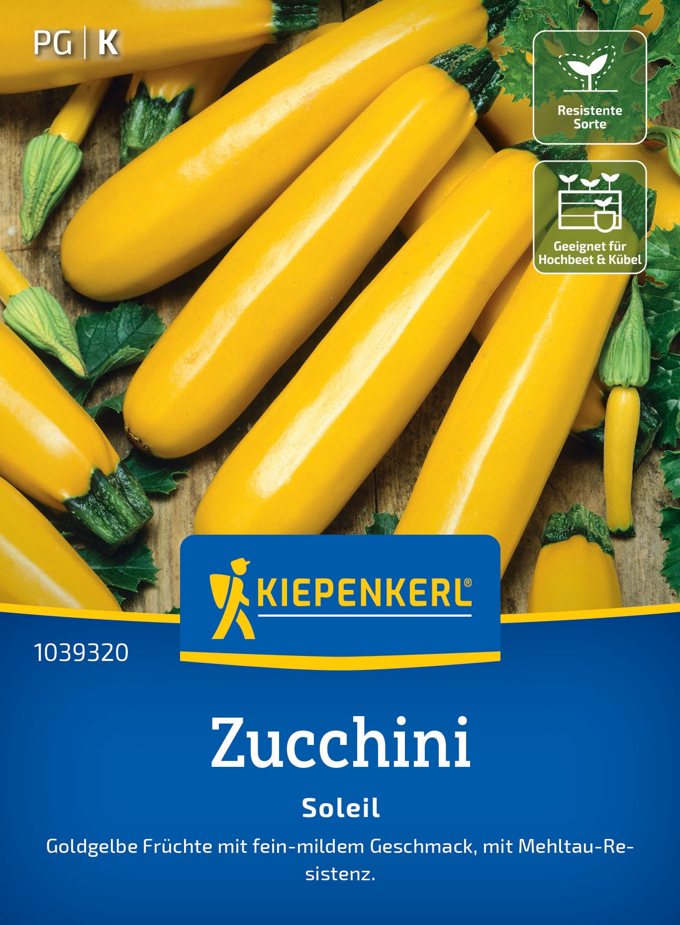 Zucchinisamen Soleil, F1