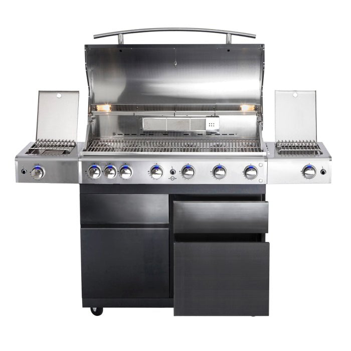 ALLGRILL S14 Modular - Chef XL - black - SHW - FIRE