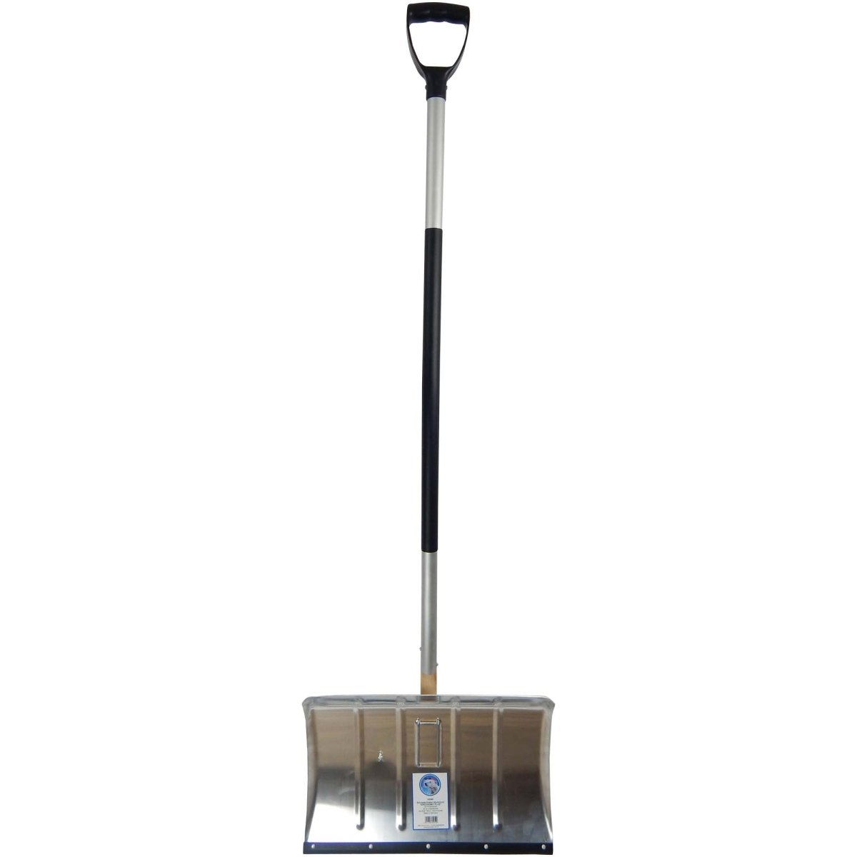 SHW Schneeschieber - Aluminium 50 cm mit Flüsterkante und ergonomischem Stiel - SHW - FIRE