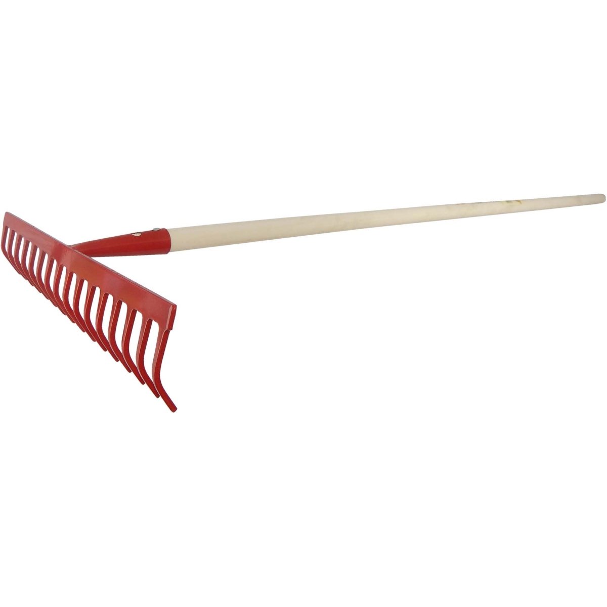 SHW Gartenrechen, rot mit Espenholzstiel - SHW - FIRE