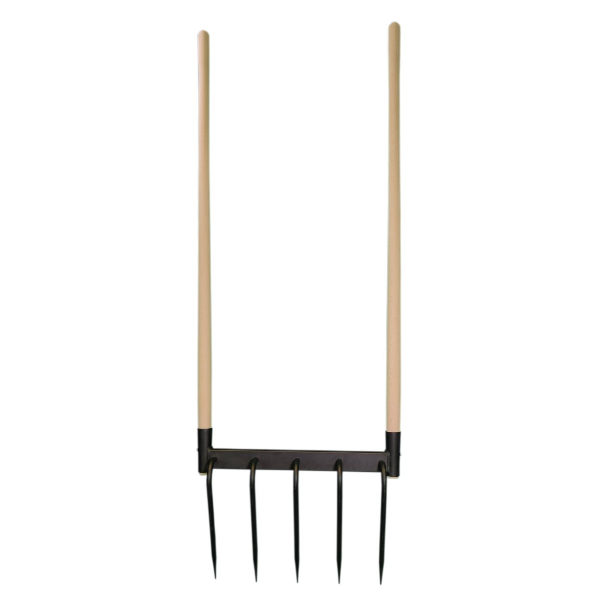 SHW Doppelgrabegabel mit 5 Zinken und 2 Eschenstielen 130 cm - SHW - FIRE