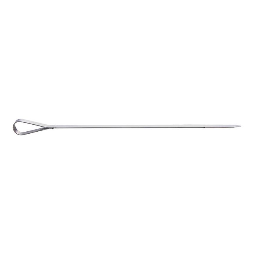 ALLGRILL Edelstahl Schaschlik - Set mit Spritzschutz für CHEF S/M/L/XL u. Allrounder M/L - SHW - FIRE