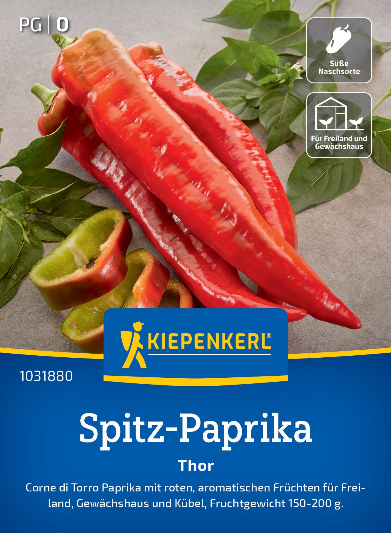 Spitz-Paprikasamen Thor, F1