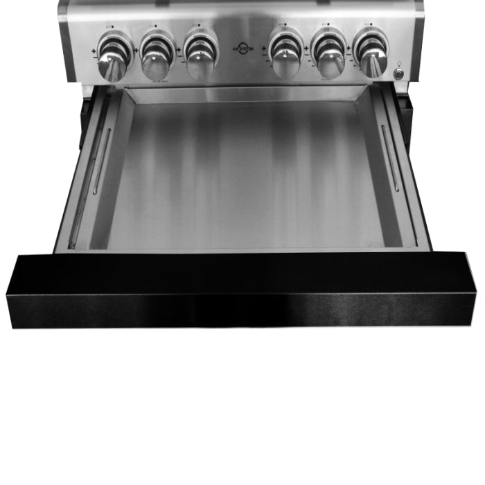 ALLGRILL S14 Modular - Chef XL - black - SHW - FIRE