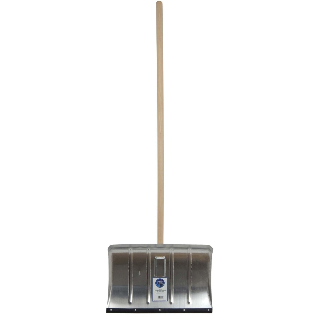 SHW Schneeschieber - Aluminium 50 cm mit Flüsterkante und Holzstiel 130 cm - SHW - FIRE