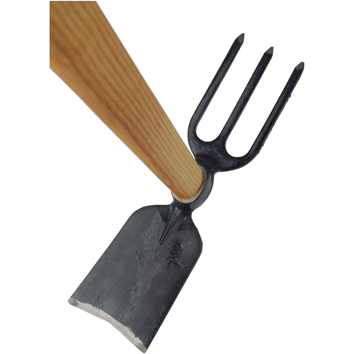 SHW Gartenhacke mit 3 Zinken & schmalem Blatt, 135 cm Eschenstiel - SHW - FIRE