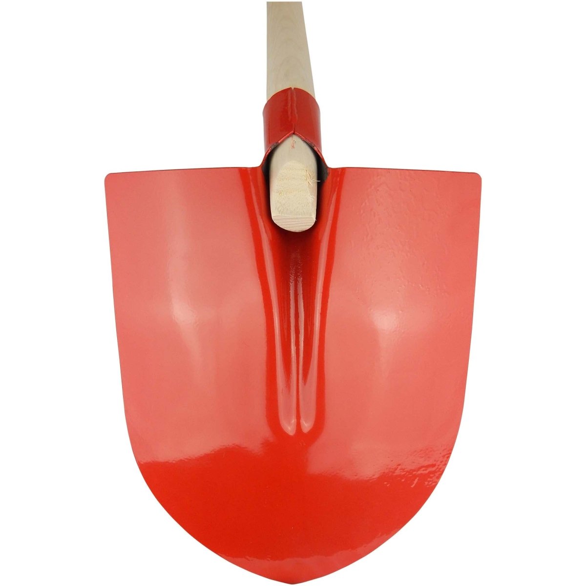 SHW Frankfurter Schaufel, Gr. 5, rot, mit Eschenstiel - SHW - FIRE