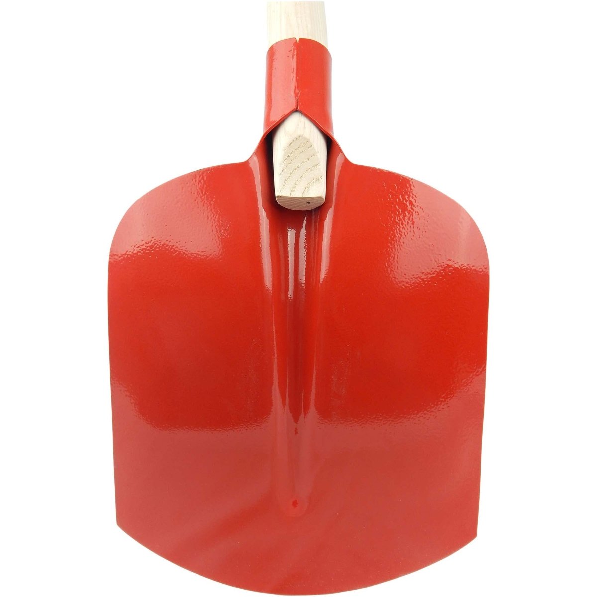 SHW Holländer Schaufel, Gr. 2, rot, mit Gerätestiel 135 cm - SHW - FIRE