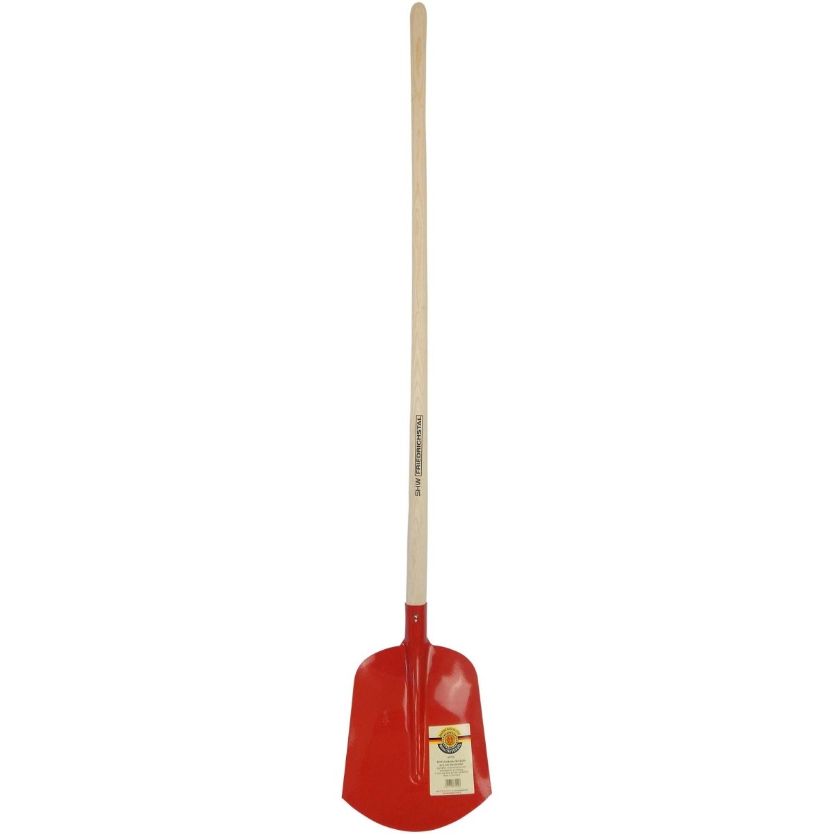 SHW Holländer Schaufel, Gr. 2, rot, mit Gerätestiel 135 cm - SHW - FIRE