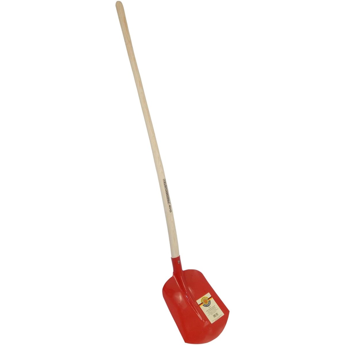 SHW Holländer Schaufel, Gr. 2, rot, mit Gerätestiel 135 cm - SHW - FIRE