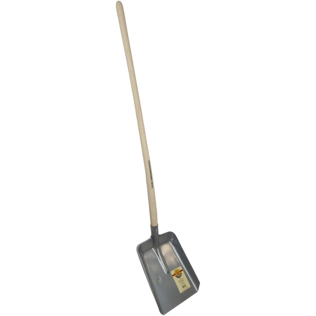 SHW Randschaufel silber gepulvert mit Eschenstiel 135 cm - SHW - FIRE