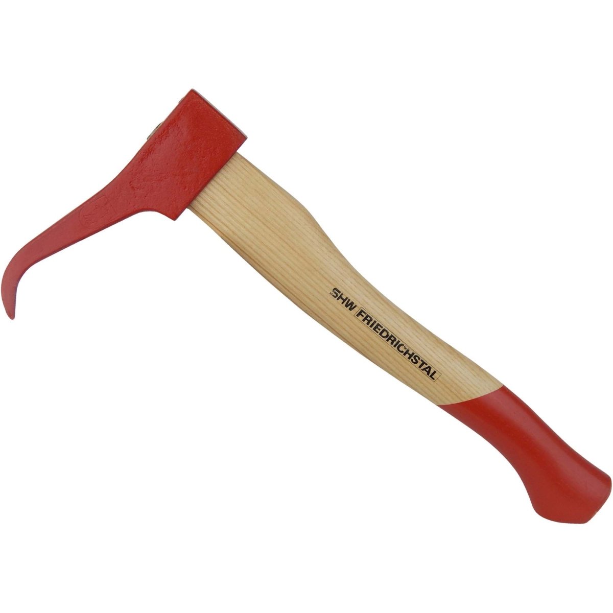 SHW Handsappie geschmiedet mit Eschen - Kuhfuß - Stiel 38 cm - SHW - FIRE
