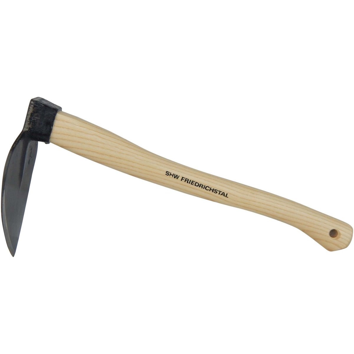 SHW Herzhacke, schmal, mit Eschen - Kuhfuß - Stiel 45 cm - SHW - FIRE