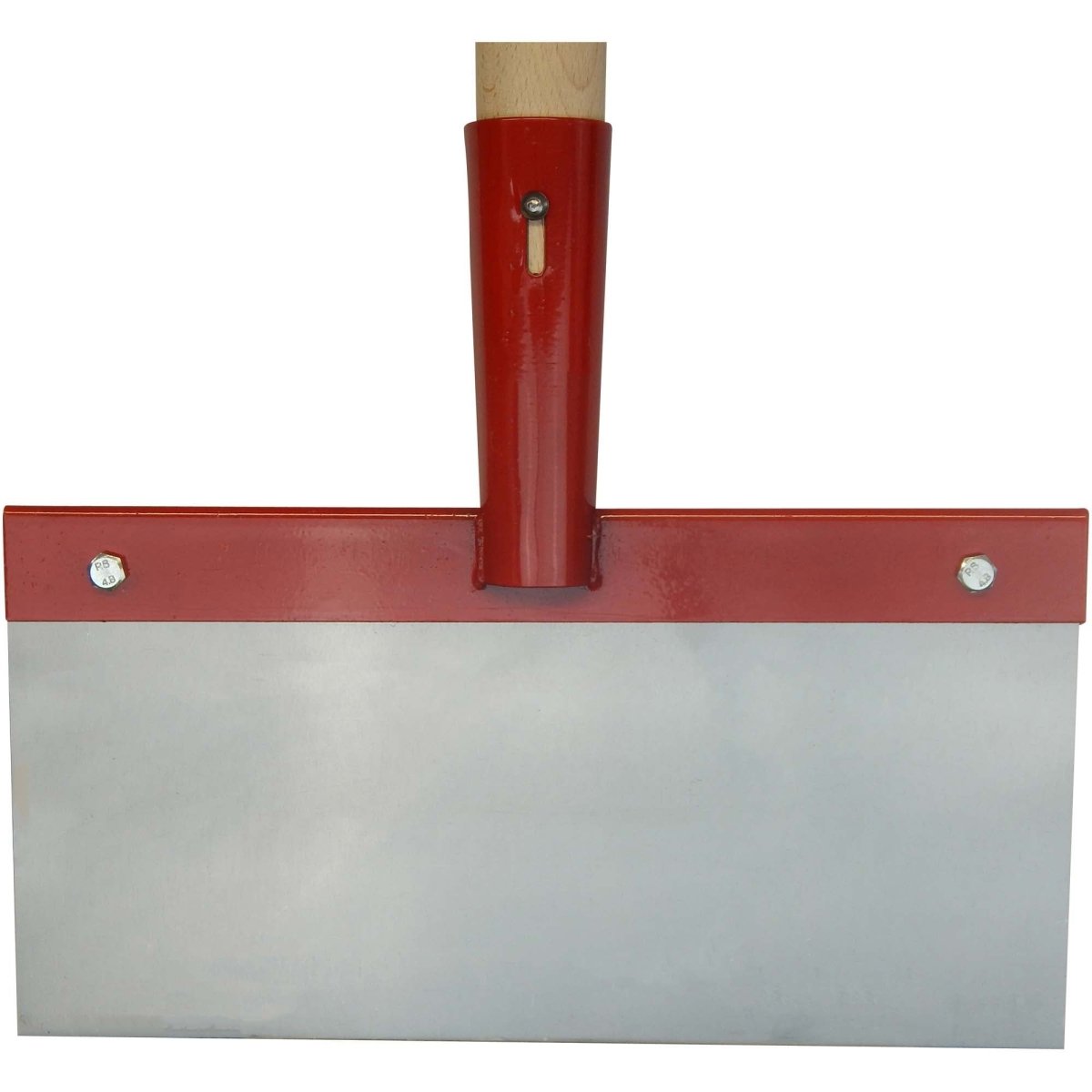 SHW Stoßscharre mit Federstahlblatt & Holzstiel, 150 oder 300 mm - SHW - FIRE