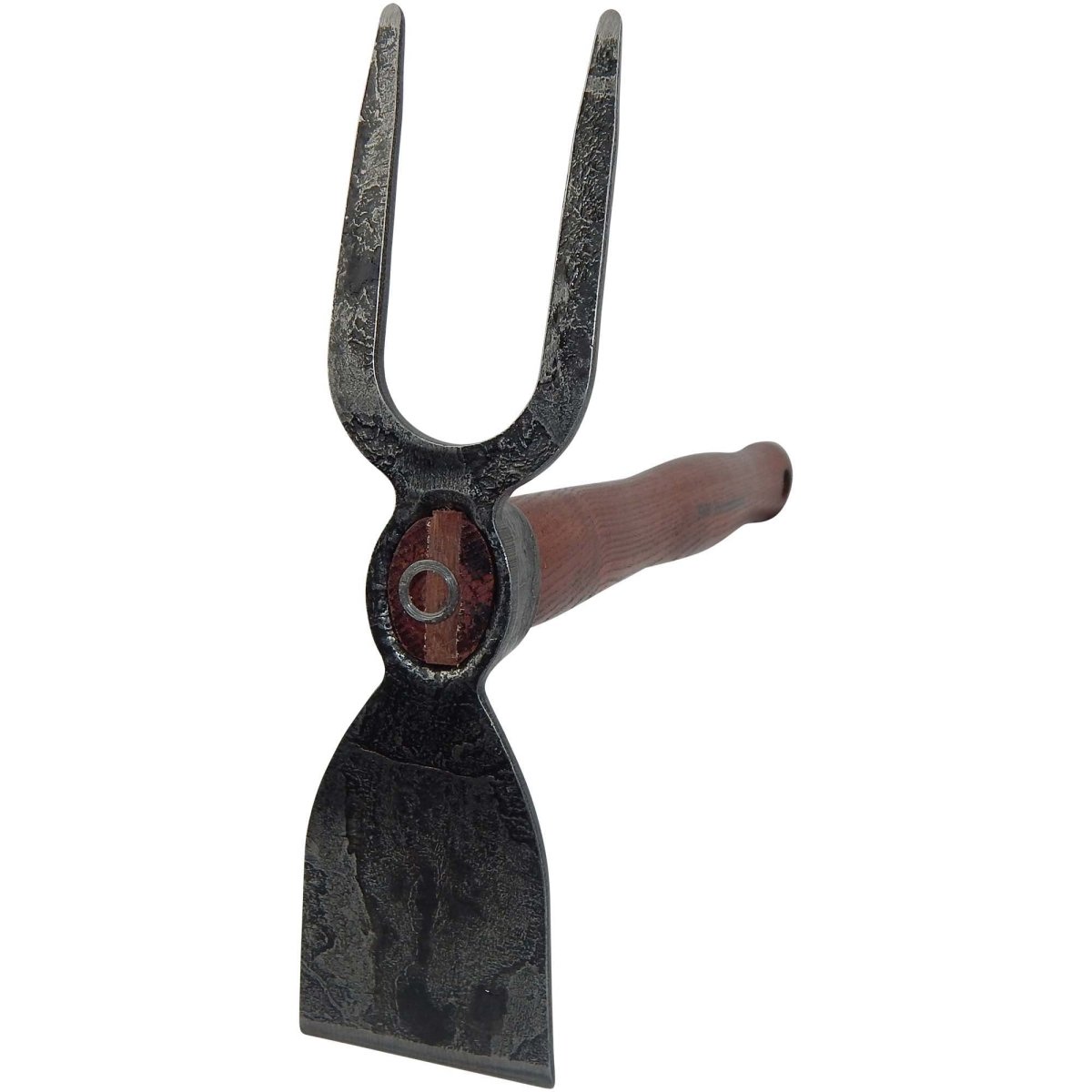 SHW Häckchen mit Breitblatt 2 Zinken und Eschenholzstiel 40 cm - SHW - FIRE