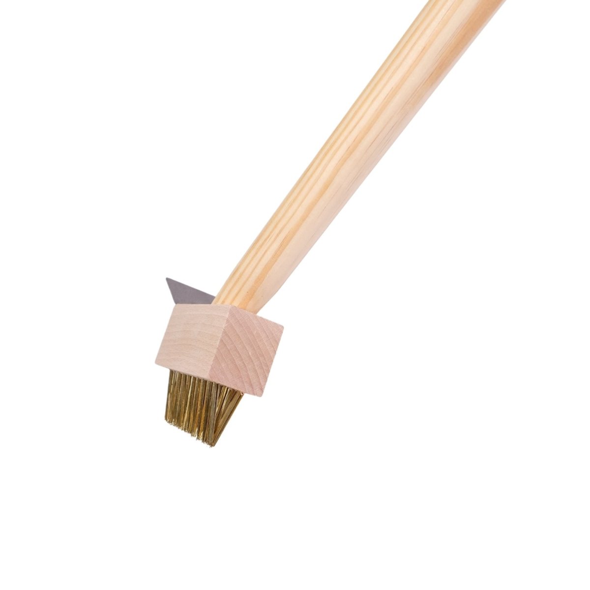SHW Fugen - /Unkrautbürste mit Stahlborsten und Langstiel 150 cm - SHW - FIRE