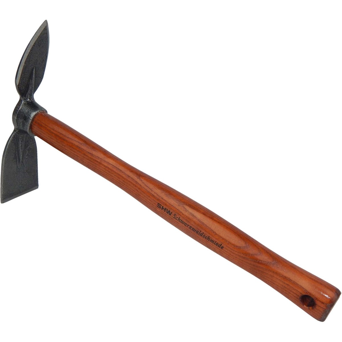 SHW Häckchen mit Breit - und Herzblatt,mit Eschenholzstiel 40 cm lang - SHW - FIRE
