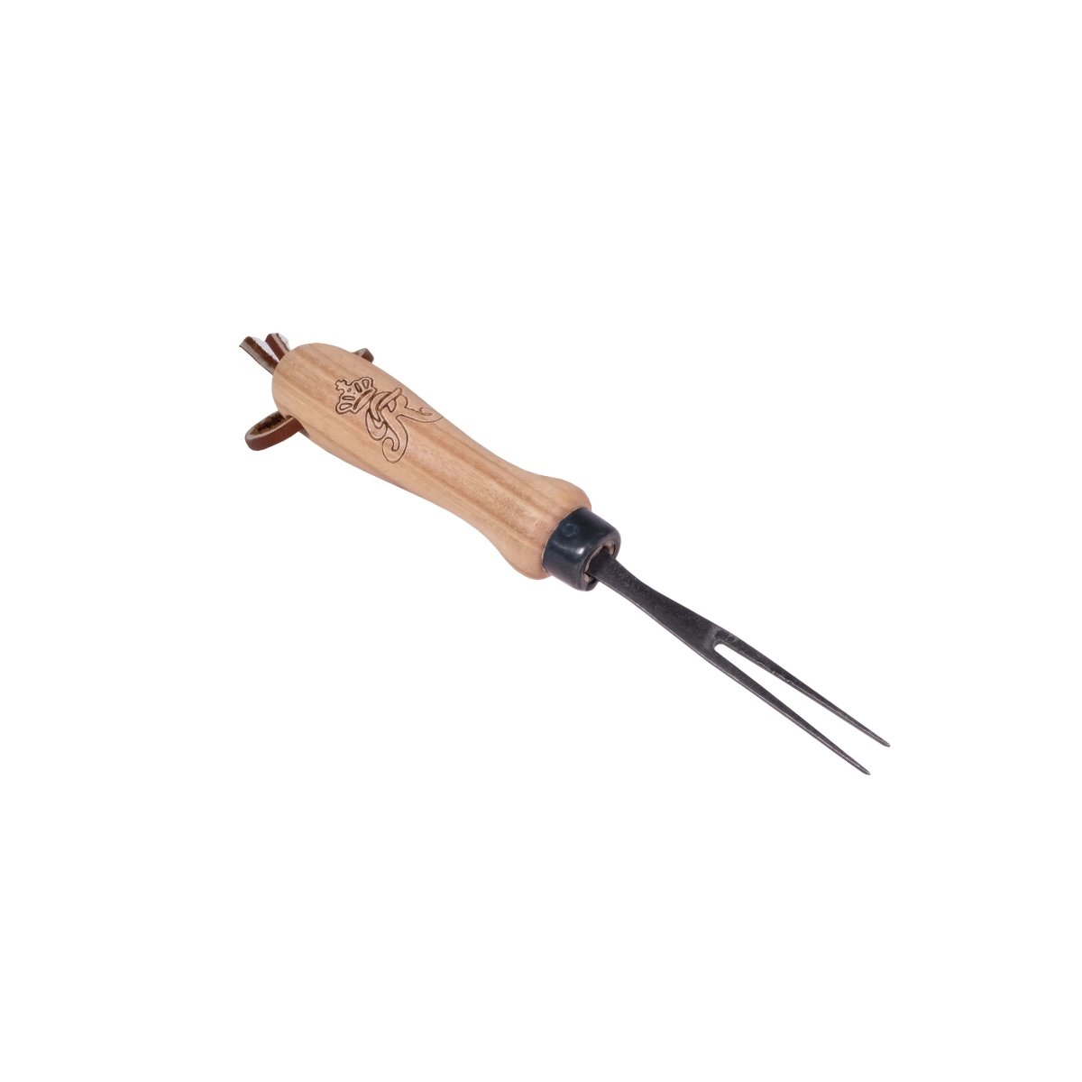 SHW Bonsai Gabel, 2 Zinken, mit Eschenholzgriff 10 cm - SHW - FIRE