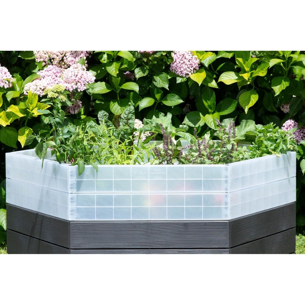GARANTIA Hochbeet L 75 mit Wachstumsmodul & Wassersparsystem - SHW - FIRE