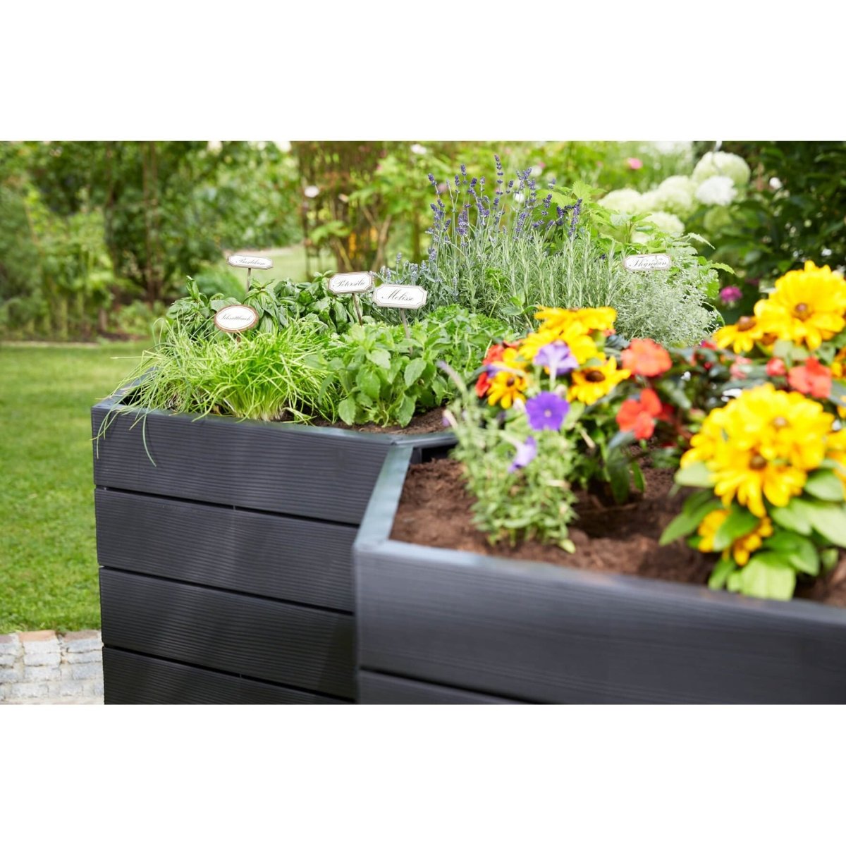 GARANTIA VARIO 1 Hochbeet mit Wassersparsystem - SHW - FIRE