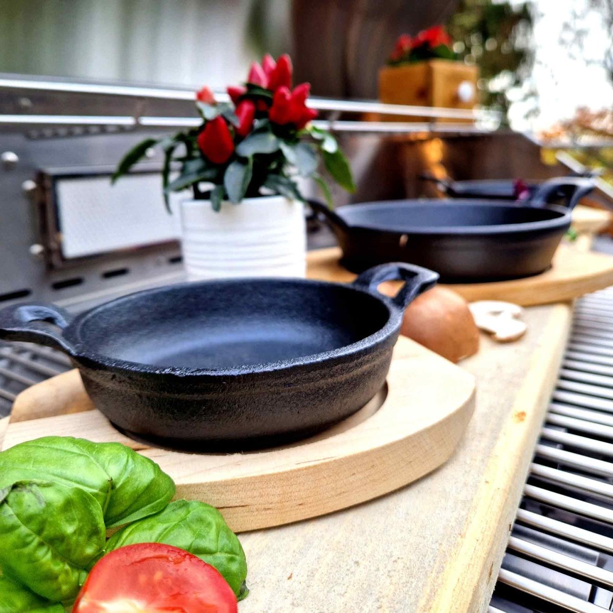 ALLGRILL 2in1 - Gusseisen Topf & Pfanne, Ø 26 cm - SHW - FIRE