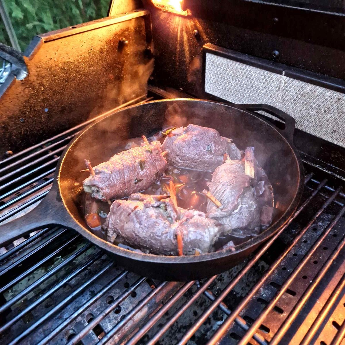 ALLGRILL 2in1 - Gusseisen Topf & Pfanne, Ø 26 cm - SHW - FIRE