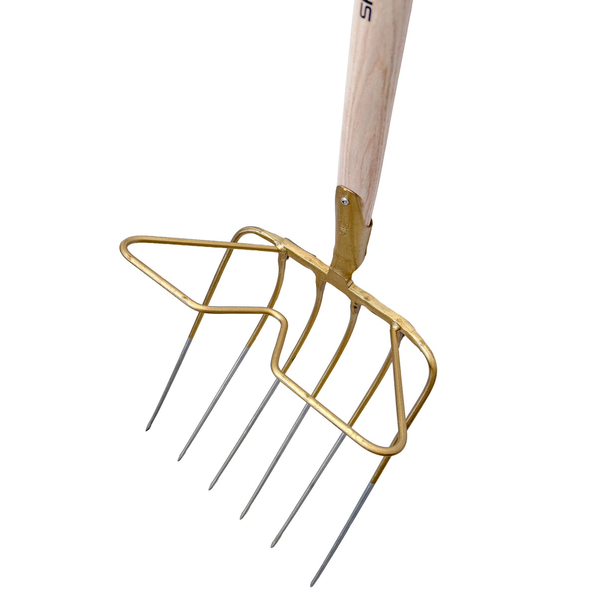 SHW Häckselgabel mit 6 Zinken, Heufänger & Eschenstiel
