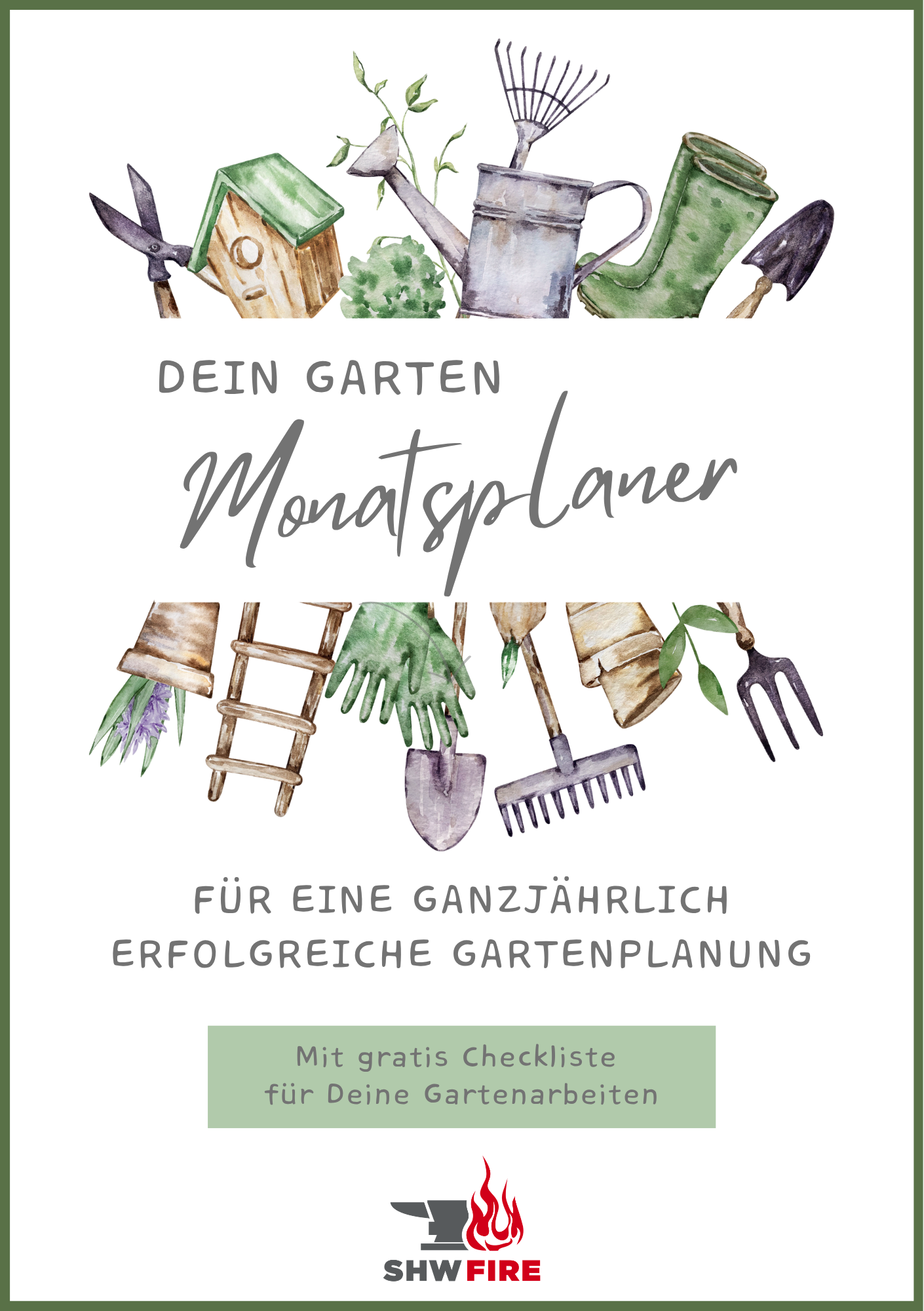 E-Book "Dein Garten Monatsplaner"